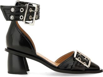 Ganni Buckle Pump