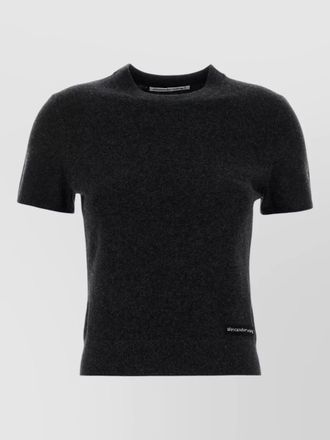 Alexander Wang wool sweater short sleeves crew neck