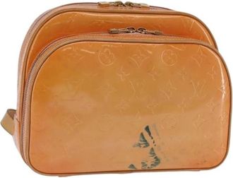 Louis Vuitton Pre-owned Leren Rugzak - Dames - Vintage Rugzakken - Oranje - ONE Size - Leer - Vintage