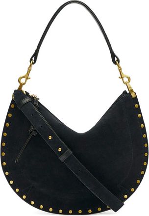 Isabel Marant Borsa a spalla Oskan Soft con zip - Blu