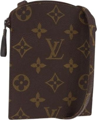 Louis Vuitton Pre-owned Cross Body Bags, female, Brown, Size: ONE SIZE Pre-owned Vintage Canvas Cross Body Bag