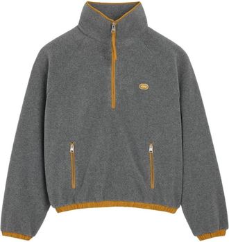 Ami Fleece Jacket - Heren - Sport - Grijs - Maat: L Fleece