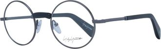 Yohji Yamamoto Stijlvolle Monel Optische Monturen met Demo Lenzen - unisex - Brillen - Grijs - ONE Size - Accessoires