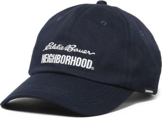 Neighborhood Cappello da baseball con logo - Blu