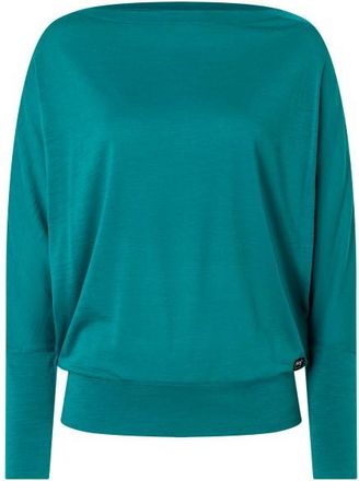 super.natural Kula Top Merinopullover f&uuml;r Damen | t&uuml;rkis