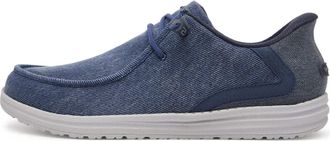 Skechers Mens Melson Coronado Sneaker, Denim Canvas, 10.5 UK