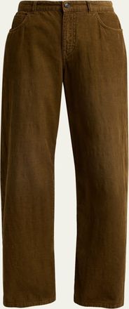The Row Eglitta Corduroy Straight-Leg Pants