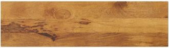 vidaXL Piano per Tavolo 100x30x2,5cm Rettangolare Legno Massello Mango - Vidaxl