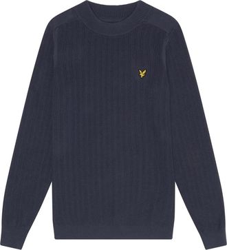 Lyle & Scott Heren, Truien, Blauw, Maat: XS Katoen