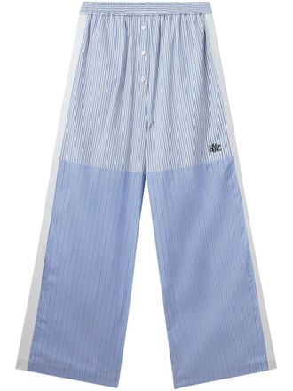 Stella McCartney Gestreepte broek - Blauw