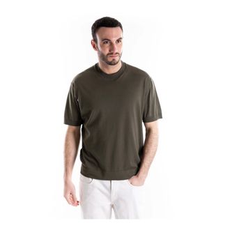 Paolo Pecora Uomo, Top, Verde, M, new