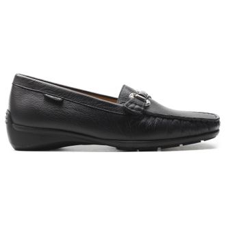 Mephisto Mephisto Natala Leather Womens Slip On Shoes - Black - Size:UK 6.5