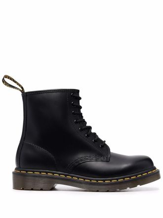 Dr. Martens Black Leather Lace Up Boots
