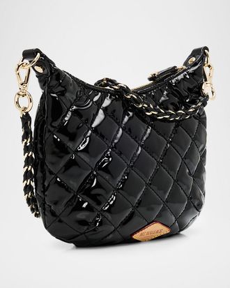 MZ Wallace Mini Crosby Sienna Quilted Hobo Bag