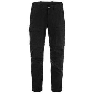 Fj&auml;llr&auml;ven Abisko Hybrid Trail Trousers Zip-Off Trekkinghose f&uuml;r Herren | schwarz