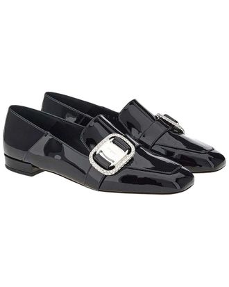 Ferragamo Vara Leather Loafer Black