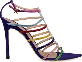 Gianvito Rossi Multicolor Pointed Toe Heels