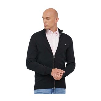 GANT Truien & Vesten, Heren, Zwart, S, Cardigans