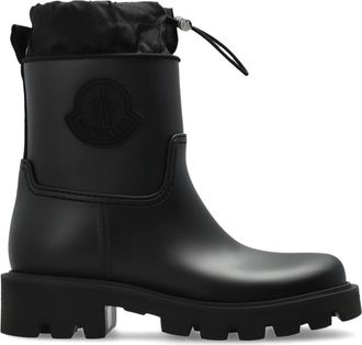 Moncler Kickstream Regenlaarzen - Dames - Regenlaarzen - Zwart - 40 EU - Schoenen