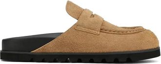 Naked Wolfe Schoenen, Heren, Bruin, 45 EU, Wol, Slippers