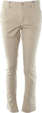 Jacob Cohen Slim Fit Beige Herenbroek - Heren - Regular Fit Jeans - Beige - W33 - Katoen - Jeans