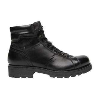 Nero Giardini Anfibio Veterboots - Heren - Schoenen - Zwart - Maat: 41 EU Zijde