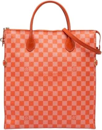 Louis Vuitton Pre-owned Tote Bags, female, Orange, Size: ONE SIZE Pre-owned Vintage Tote Bag