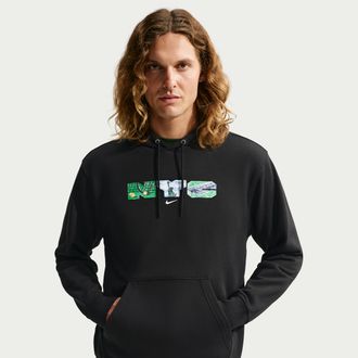Nike Mens Court Pullover Hoodie in Black | JU1465-010
