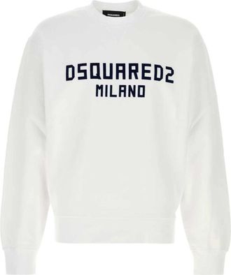 Dsquared2 Sweatshirts - Dames - Sweatshirts - Wit - XL - Hoodies & sweatvesten