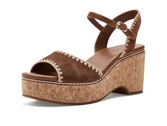 Naturalizer Della Womens Wedge Shoes Walnut Wake : 8.5 M (B), Suede