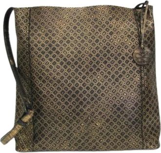 Bottega Veneta Pre-owned Leren Schoudertas - Dames - Vintage Schoudertas - Veelkleurig - ONE Size - Leer - Vintage