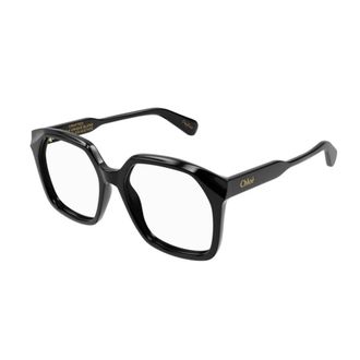 Chlo&eacute; Glasses, female, Black, 55 MM, Square Glasses