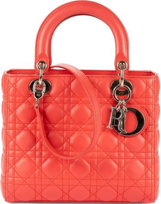 Dior Borsa tote Lady Dior - Rosa