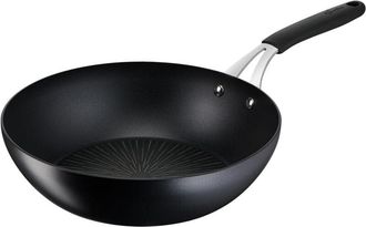 Lagostina Lagostina Tempra wok 28 cm antiaderente titanio adatto ad induzione