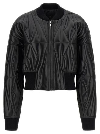 Rick Owens Black Quilted Jacket