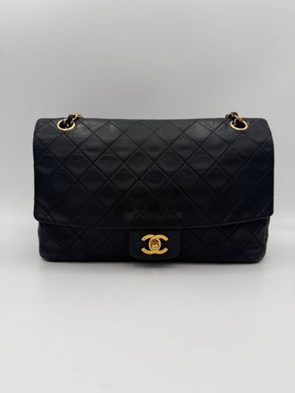 Chanel CHANEL Timeless Classic with Removable Pouch Womens Handbag (Pre-Owned)