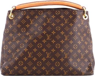 Louis Vuitton Artsy Handbag Monogram Canvas MM hobo bag - Bruin