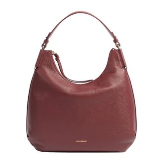 Coccinelle Rebekka Small - Dames - Schoudertassen - Bruin - ONE Size - Leer - Tassen