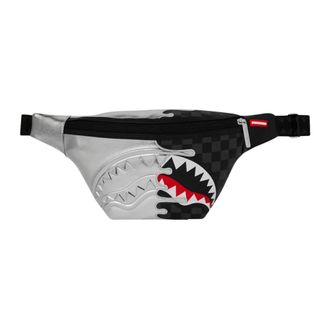 Sprayground Belt Bags, male, Gray, Size: ONE SIZE Side Drip Savvy Crossbody