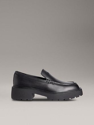Calvin Klein Mocasines De Piel Con Plataforma