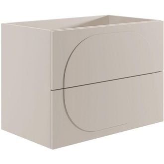 Vente-Unique Mobile sospeso sotto lavabo - Beige - 80 cm - VUTOMA