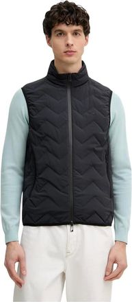 Emporio Armani Heren, Jassen, Blauw, Maat: XL Polyamide