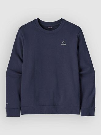 Patagonia Fitz Roy Massif Daily Crew Jersey azul