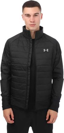 Under Armour Geïsoleerde gewatteerde hybride jas voor heren (Zwart)