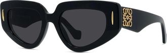 Loewe Anagram - Dames - Zonnebrillen - Zwart - ONE Size - Accessoires