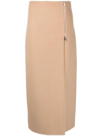 P.A.R.O.S.H. Gonna dritta con zip - Toni neutri