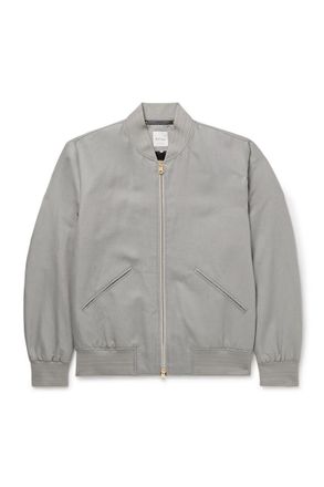 Paul Smith Linen, Cotton and Lyocell-Blend Bomber Jacket