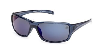 Timberland TB9332 Polarized 90D Mens Sunglasses Blue Size 63