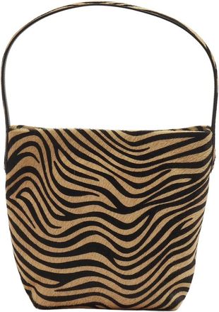 Liviana Conti Tassen, Dames, Bruin, ONE Size, Katoen, Iman Schoudertas