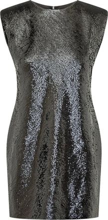 Michael Michael Kors Abito corto con paillettes - Grigio